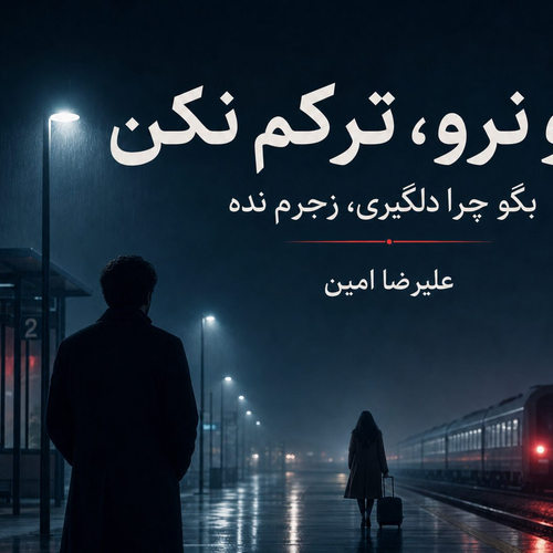 دانلود آهنگ نرو نرو ترکم نکن بگو چرا دلگیری زجرم نده علیرضا امین